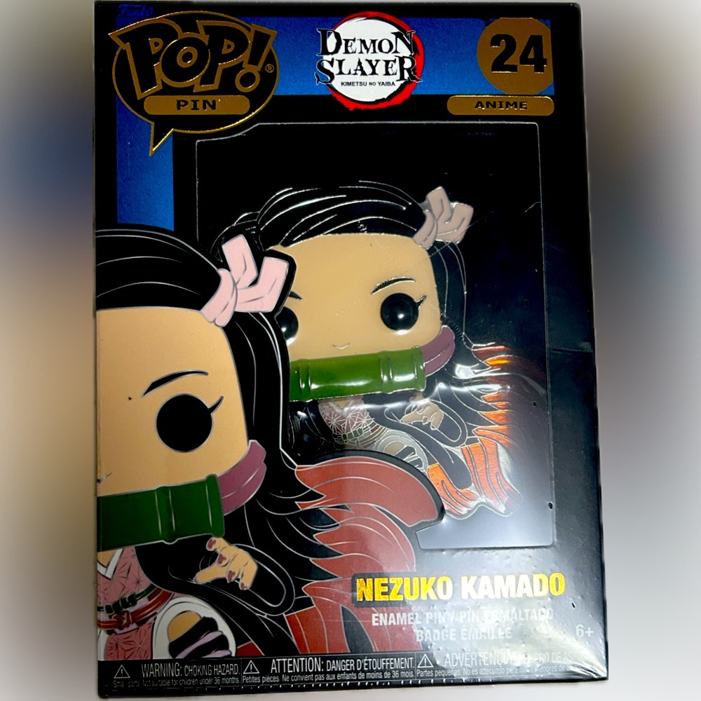 FUNKO POP! PIN - DEMON SLAYER- NEZUKO KAMADO PIN